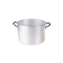 Casseruola Altissima 36 cm Alluminio Professionale 2 Manici Inox - Agn