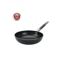 Padella Svasata Alta All Black 24 cm - Agnelli