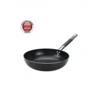 Padella Svasata Alta All Black 24 cm - Agnelli