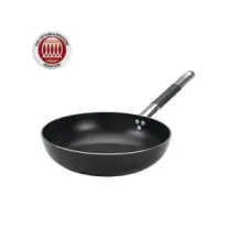 Padella Svasata Alta All Black 28 cm - Agnelli