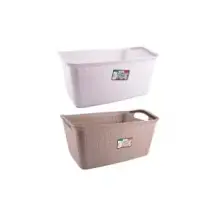 Cesta Portabiancheria Country 53x37x25 cm - Lega
