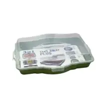 Contenitore Takeaway Plus 3in1 con Coperchio - Lega