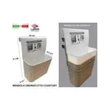 Mensola Ordinatutto Country - Lega