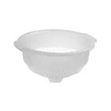 Scolapasta 26 cm in Plastica Bianca - Lega