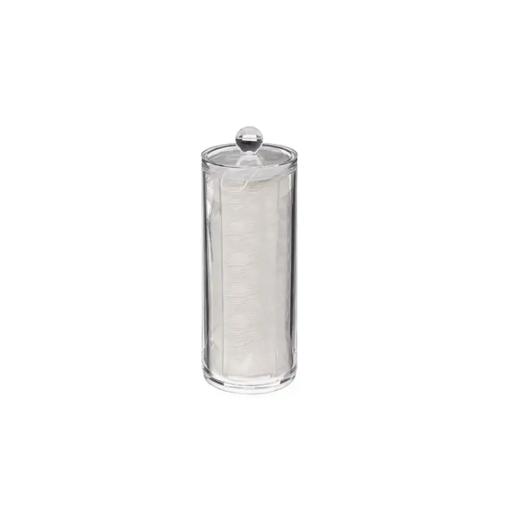 Dispenser Dischetti Cotone 5FIVE 80 Pezzi, 20x7.5 cm