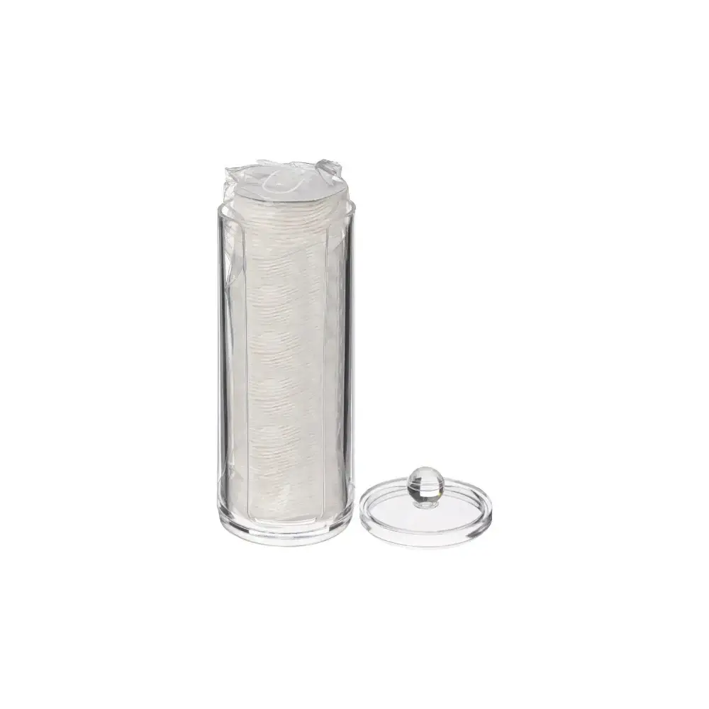 Dispenser Dischetti Cotone 5FIVE 80 Pezzi, 20x7.5 cm