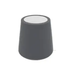 5FIVE Portascopino Cocoon 174710 – Design elegante 40×11×11 cm