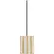 5FIVE Portascopino WC Strio in Ceramica 11x39 cm