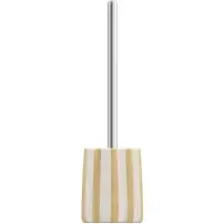 5FIVE Portascopino WC Strio in Ceramica 11x39 cm