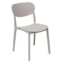 5FIVE Sedia plastica tortora impilabile 193556D