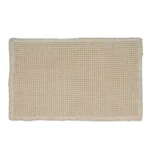 Tappeto Bagno Waffle 5FIVE 50x80 cm Beige in Poliestere
