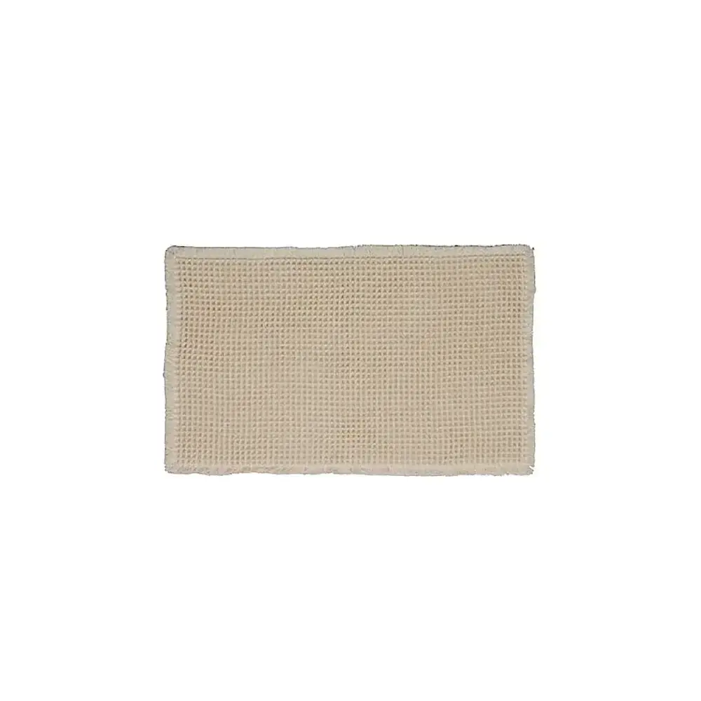 Tappeto Bagno Waffle 5FIVE 50x80 cm Beige in Poliestere
