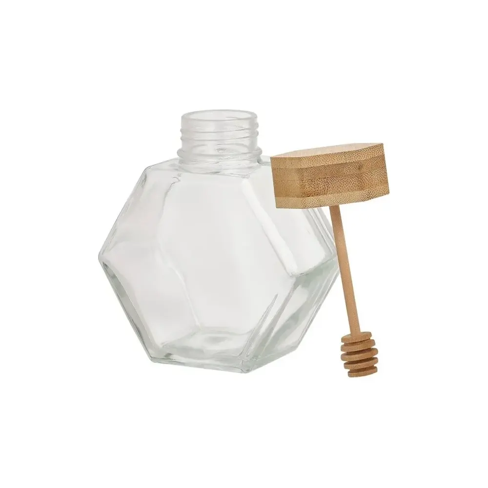 5five Vasetto Honey in vetro – 13,2×6,2×11,8 cm per miele