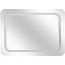 5FIVE Specchio da Parete LED MDF Vetro 65x49 cm