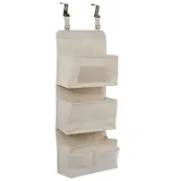 5FIVE Organizer Da Porta Dressy in Poliestere Beige