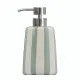 Dispenser Sapone Strio 5FIVE in Ceramica Verde 9x17 cm