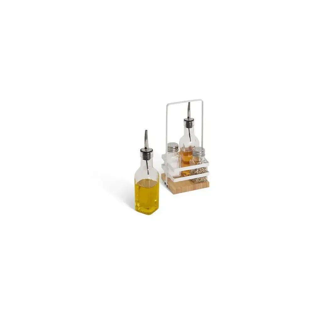 Set Olio Aceto Sale Pepe Balm 5FIVE 4 Pezzi