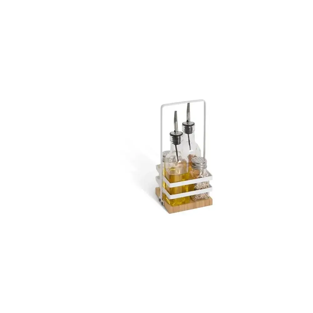 Set Olio Aceto Sale Pepe Balm 5FIVE 4 Pezzi