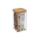 Contenitore Quadrato 1,5 L con Tappo in Bamboo – 5FIVE