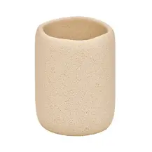 Portaspazzolini Oleya 5FIVE in Resina Beige 8x10 cm