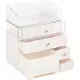 Organizer Sara, 5 Cassetti, 23X16X27 cm, Bianco, Bagno, Cassettiera…
