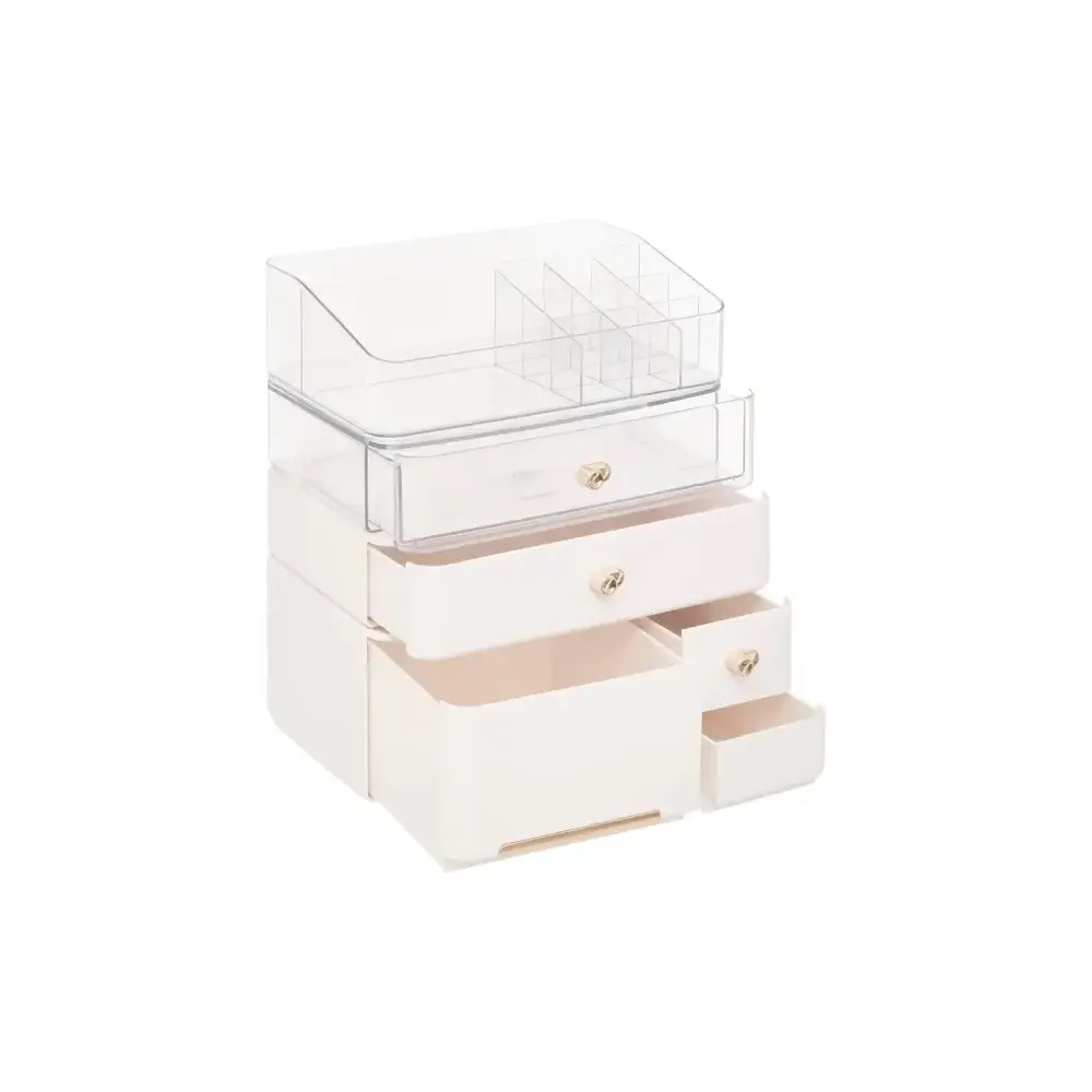 Organizer Sara, 5 Cassetti, 23X16X27 cm, Bianco, Bagno, Cassettiera…