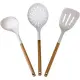 Set Utensili Cucina Harmony 5FIVE in Legno di Acacia - 3 Pezzi