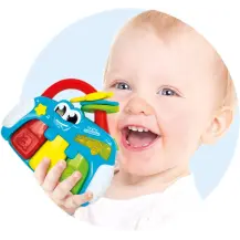 Clementoni Baby Sonaglino Elettronico Piano - Giocattolo Educativo per