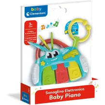 Clementoni Baby Sonaglino Elettronico Piano - Giocattolo Educativo per