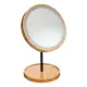 Specchio da tavolo 5FIVE con base in bamboo 26x31 cm