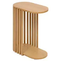 Tavolino 5FIVE Slat MDF Beige 50×26×56 cm