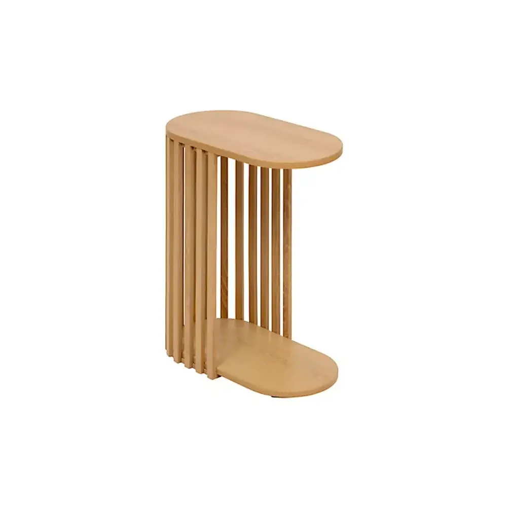 Tavolino 5FIVE Slat MDF Beige 50×26×56 cm
