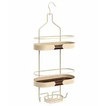 Argileo Mensola Doccia in Metallo 28x17x64 cm