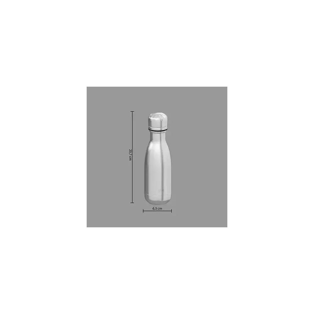 Bottiglia Termica 5FIVE Acciaio Inox 0,26 L – Compatibile e Portatile