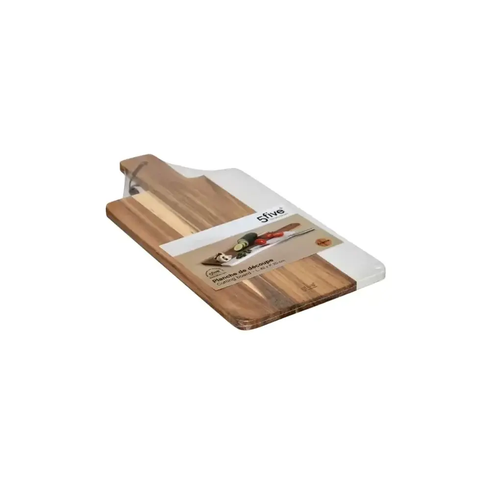 5FIVE Tagliere Harmony 42x20 cm in legno di acacia