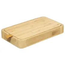 Portagioie Bamboo 24x3x14cm con Specchio – Organizzatore in Bambù