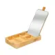 Portagioie Bamboo 24x3x14cm con Specchio – Organizzatore in Bambù