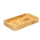 Portagioie Bamboo 24x3x14cm con Specchio – Organizzatore in Bambù