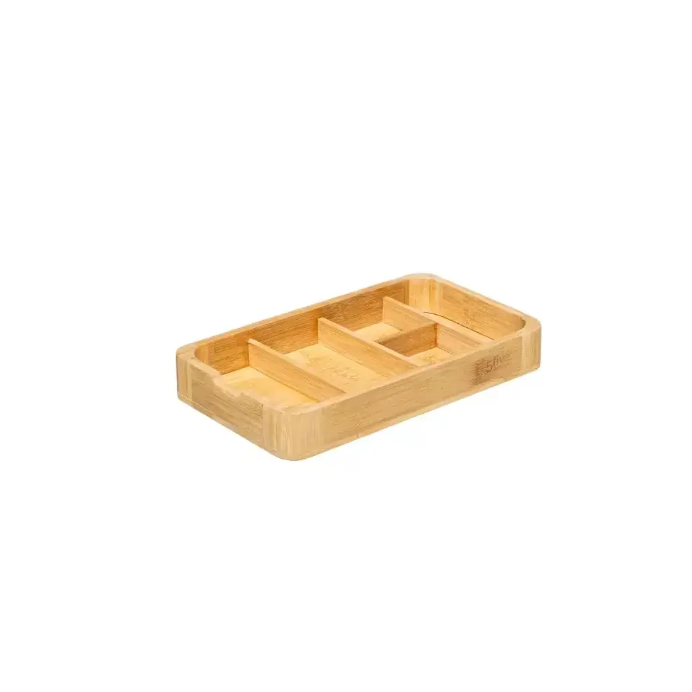 Portagioie Bamboo 24x3x14cm con Specchio – Organizzatore in Bambù