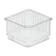 5FIVE Set Organizer Bagno 6 Pezzi in Plastica Trasparente