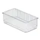 5FIVE Set Organizer Bagno 6 Pezzi in Plastica Trasparente