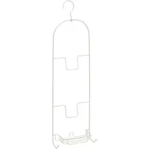 Mensola Doccia Easy Bath 2 Livelli 28x13x68 cm Metallo