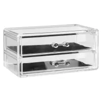 Portagioie Trasparente 2 Cassetti 19x9x12 cm – 5FIVE