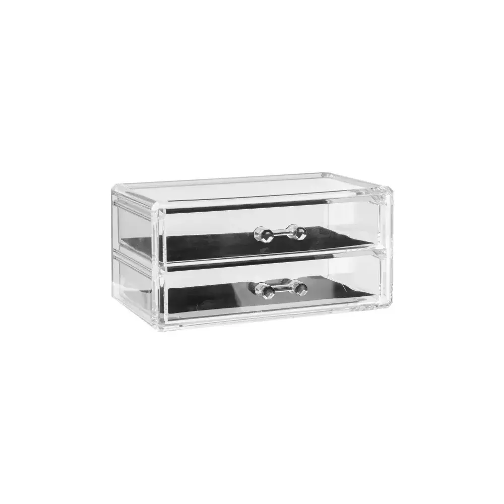 Portagioie Trasparente 2 Cassetti 19x9x12 cm – 5FIVE