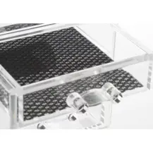 Portagioie Trasparente 2 Cassetti 19x9x12 cm – 5FIVE