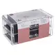 Portagioie Trasparente 2 Cassetti 19x9x12 cm – 5FIVE