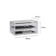 Portagioie Trasparente 2 Cassetti 19x9x12 cm – 5FIVE