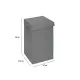 Portabiancheria Colors 74L grigio – 74 litri di spazio