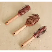 Spazzola Capelli in Legno 5FIVE 24 cm - Legno Resistente
