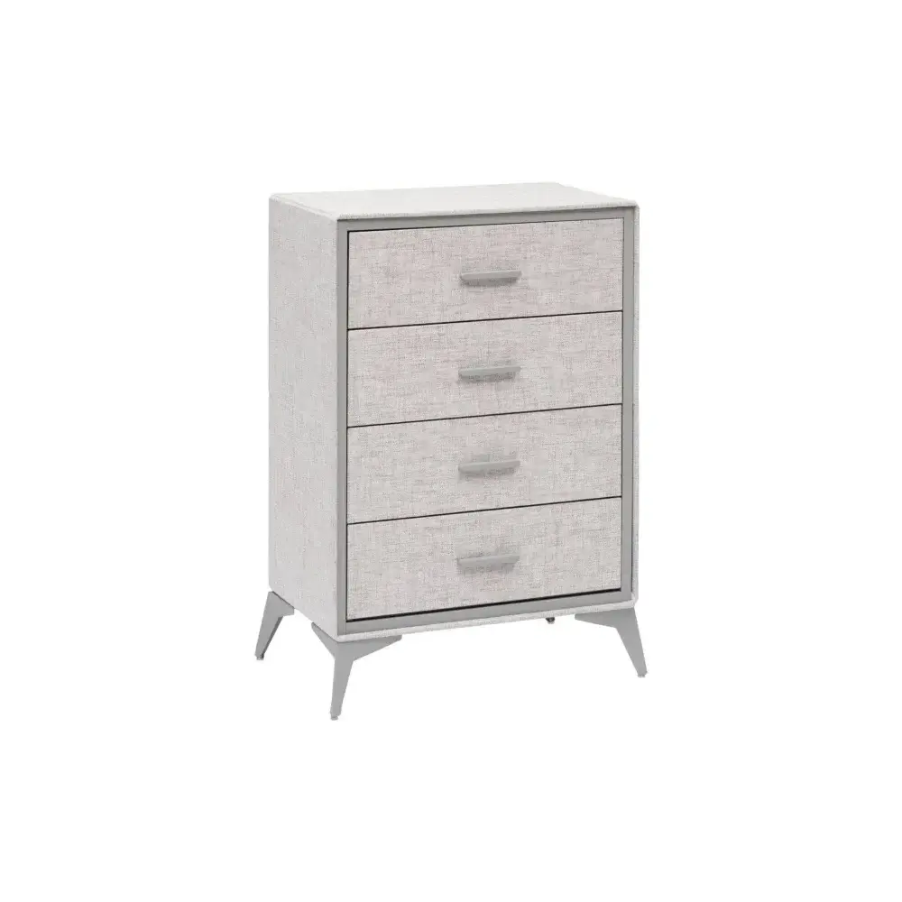 5FIVE Cassettiera Granite 4 Cassetti 64x39x90 cm